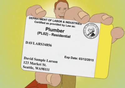 Great Britain plumber installer license prep class free